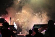 Pesta kembang api di Jakarta Fair 2018. (Dok Industry.co.id)