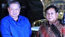 Ketum Demokrat SBY dan Ketum Geirndra Prabowo Subianto (Foto Dok Industry.co.id)