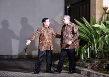 Ketum Demokrat SBY dan Ketum Geirndra Prabowo Subianto (Foto Dok Industry.co.id)