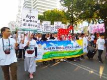 BAZNAS Gelar Kampanye Kurban Berdayakan Desa di acara Car Free Day Jakarta