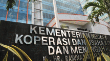 Kementerian Koperasi dan UKM (Foto:onenews)