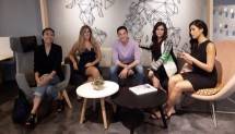  Sigi Wimala (artis), Caymen Olivela, Mike Lewis (artis), Francesca Hermijanto, dan Janice Herminjanto yang berbagi informasi dan pengalaman seputar produk Technigroup (foto: AMZ)