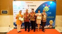 Direktur Utama Lintasarta, Arya Damar usai menerima penghargaan Top Leader on CSR Commitment 2018 pada (4/10/2018), petang di Hotel Sultan, Jakarta.