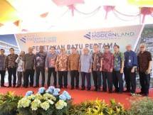PT Modern Industrial Estat mulai mengembangkan Modern Halal Valley, sebuah cluster industri halal yang terintegrasi pertama dan terbesar di Indonesia seluas 500 hektar yang berlokasi di ModernCikande Industrial Estate (MCIE) di Cikande,Serang Banten