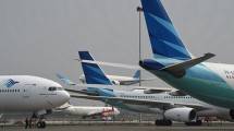 Garuda Indonesia. (Romeo Gacad/AFP)