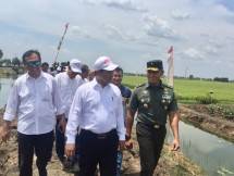 Cek Kesiapan HPS 38, Mentan Amran: Lahan Rawa Obat Paceklik