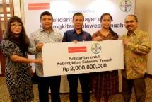 Bayer Berikan Rp 2 Miliar untuk Bantuan Darurat di Sektor Kesehatan dan Pertanian Bagi Para Korban Gempa Sulteng