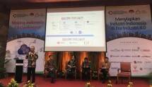 IT Services Director Lintasarta, Arya N. Soemali dalam acara Making Indonesia 4.0 Conference pada Rabu (24/10) di Gedung Kementerian Perindustrian (Kemenperin), Jakarta
