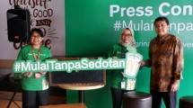 Konferensi pers kampanye #Mulaitanpasedotan