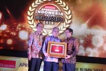 Jamkrindo Raih Penghargaan Best SOE in Empowering Micro, Small and Medium Enterprises