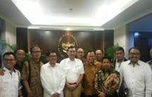 Menkopolhukam Luhut Panjaitan dan Panitia HPN 2017
