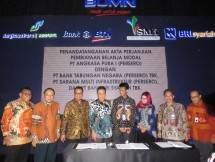 BRI Syariah MoU Pembiayaan ke Angkasa Pura I