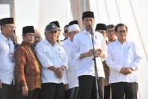 Ini Alasan Presiden Jokowi Gratiskan Tarif Jembatan Suramadu