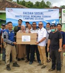 Bantuan BRI Syariah bagi yang terdampak tsunami di Lampung