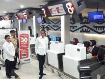 Presiden Jokowi Resmikan Terminal Baru Bandara Radin Inten 2
