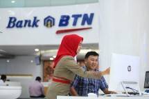 Salah satu kegiatan di kantor Bank BTN