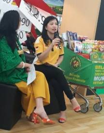 Karlina Elisabet Wirian perwakilan Giant (Foto Dok Industry.co.id)