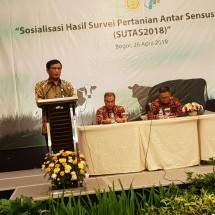 Dirjen Peternakan dan Kesehatan Hewan I Ketut Diarmita bersama BPS