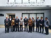 Perusahaan sanitary asal Spanyol resmi membuka pabrik pertamanya di kawasan industri Cikupa Tangerang