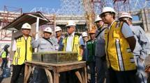 Menteri Basuki Meninjau Pembangunan Stadion Manahan Solo, Target Selesai September 2019