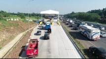Kepadatankendaraan di jalan tol (Foto Dok Jasa Marga)