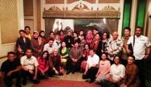 Guruh Sokerano Putra bersama Pengurus Indonesia Gastronomy Association