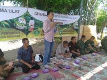 Sosialisasi pengendalian hama ulat