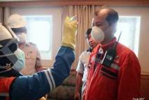 Pemeriksaan Virus Corona di Pelabuhan Indonesia