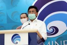 Menteri Komunikasi dan Informatika Johnny G. Plate