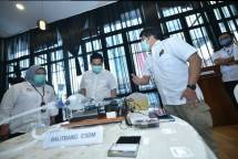 Menteri BUMN Kunjungi Persiapan Operasi Laboratorium Deteksi Covid-19 RS Pertamina Jaya