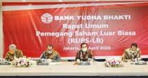 RUPS-LB tahun 2020 Bank Yudha Bakti 