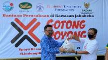 Jababeka kembali salurkan paket sembako untuk warga terdampak corona di 13 Desa