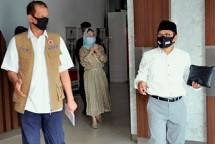 Wakil Ketua DPR RI Muhaimin Iskandar (Kanan) usai berdiskusi dengan Ketua Gugus Tugas Percepatan Pananganan Covid-19 sekaligus Kepala Badan Nasional Penanggulangan Bencana (BNPB) Doni Monardo di Kantor BNPB, Jakarta, Jumat (8/5/2020). Foto : Eko/Man