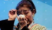 Susi Pudjiastuti Menangis saat Sertijab Menteri Kelautan (dok Detikcom) 