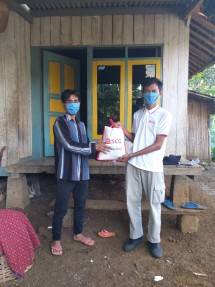 Bantuan Paket Sembako Oleh Karyawan SCG 