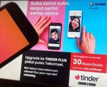Telkomsel dan Aplikasi Tinder 