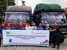 Pelepasan Ekspor Teh Ke Taiwan dan Malaysia