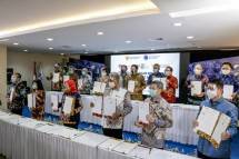 Penandatanganan Kerjasama Penjaminan Program PEN di Jamkrindo