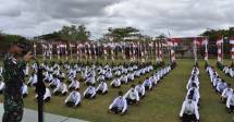 Calon Bintara Prajurit Karier TNI AD Merauke Tingkatkan Wawasan Kebangsaan