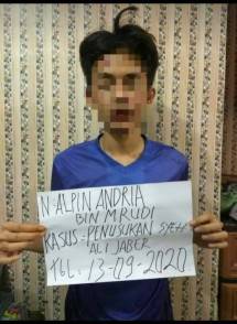 Alpin Andria, pemuda yang menusuk Syekh Ali Jaber