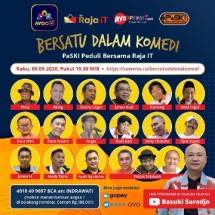 Bersatu Dalam Komedi, Program Kemanusiaan Kolaborasi Pengusaha dan Komedian Tanah Air
