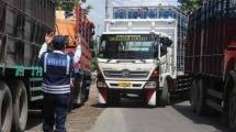 Ilustrasi truk angkutan barang. (Foto: IST) 