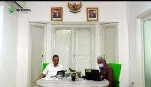 Komisioner BP Tapera Adi Setianto dalam diskusi virtual &ldquo;Bonus Demografi dan Tantangan Pembiayaan Perumahan&rdquo; di Jakarta, Senin (19/10/2020).