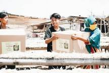 Potret Kebahagiaan Anak Pulung Pinasti Saat Lemonilo Bagikan 20ribu Cemilan & 1000 Hand Sanitizer