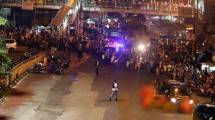  Bom bunuh diri di Terminal Kampung Melayu, Rabu malam (24/5) (Haritsah Almudatsir/Jawa Pos) 