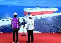 Presiden Jokowi Resmikan Pelabuhan Patimban