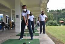 Dankormar Mayjend Suhartono Golf Bersama Pejabat Utama Korps Marinir
