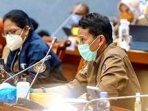 Menparekrf Sandiaga Uno di Raker Bersama DPR
