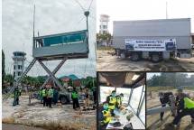 Airnav Datangkan Perangkat Mobile Tower di Bandara Tampa Padang Sulbar 
