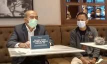 Menko PMK Prof.Dr. Muhadjir Effendi bersama Sutradara film De Toeng usai pemoutaran di Senayan City XXI kemarin